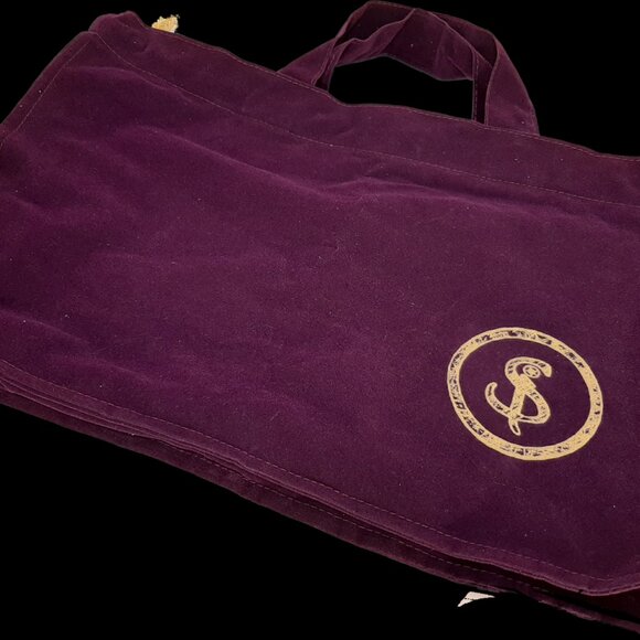 Light Olive Green Suede Leather Clutch - Picture 3 of 4